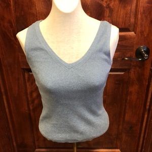 ❤Knit top Gap medium blue weave❤